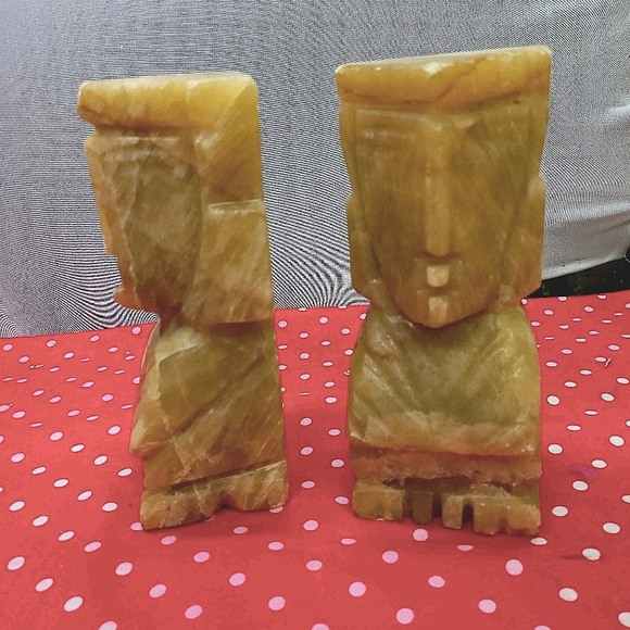 Vintage Hawaiian Tiki Totem Aztec Mayan Carved